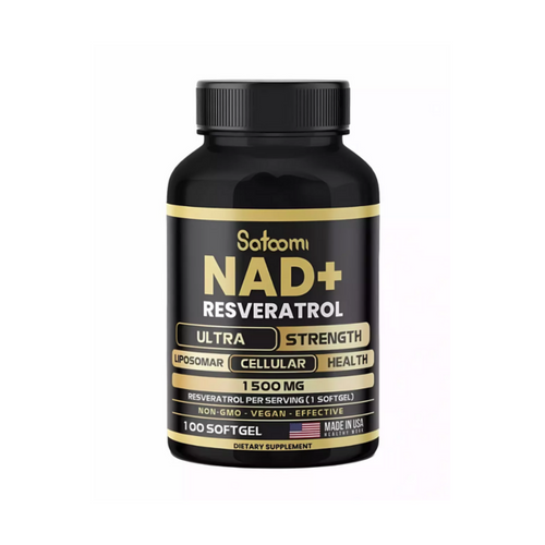 NAD+ RESVERATROL 100 CAPSULAS
